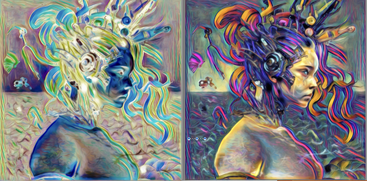Sergio Cesario - Diptych Trans-Venus