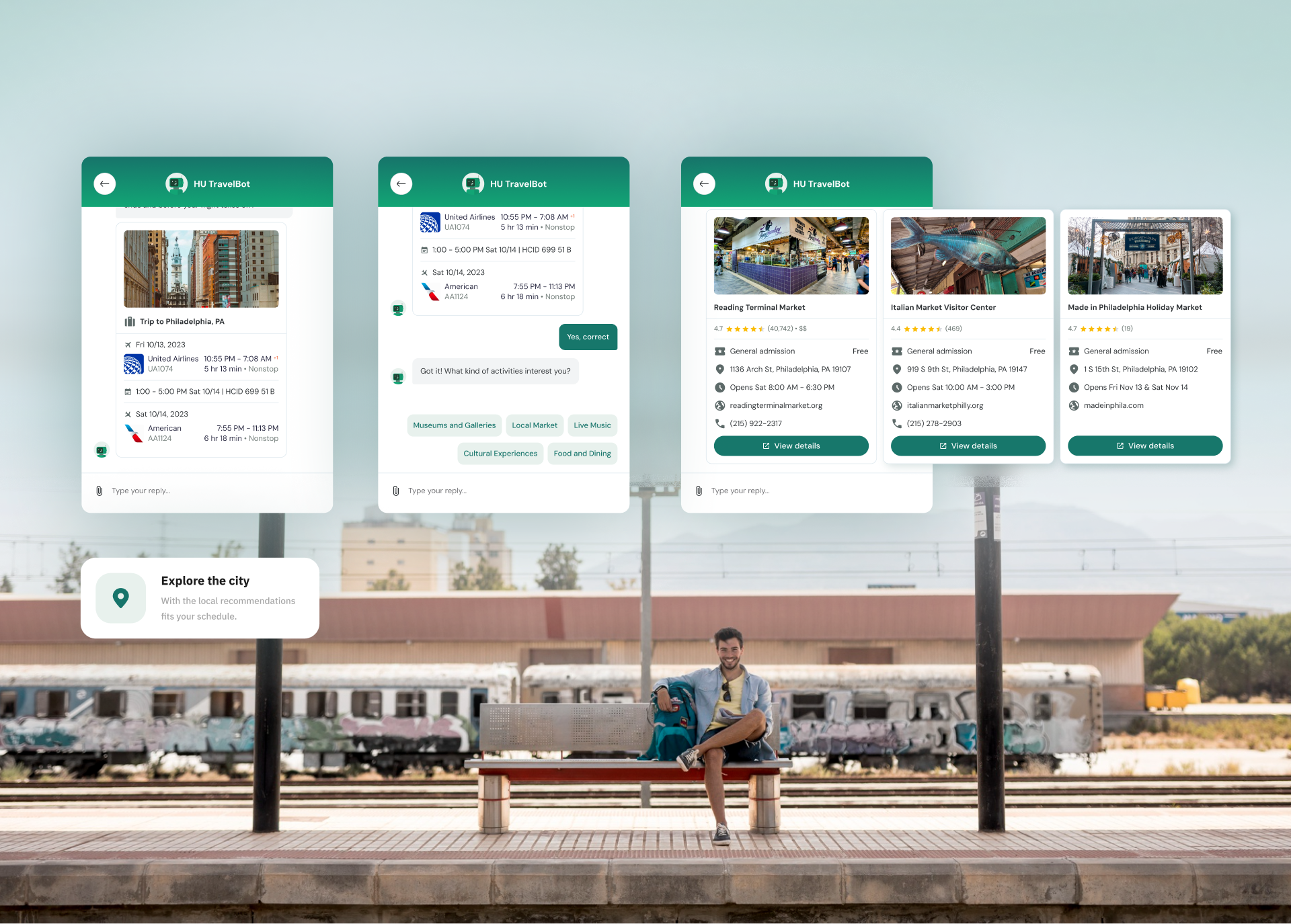 Hui Jing & Jinda Zhong - Travel Bot